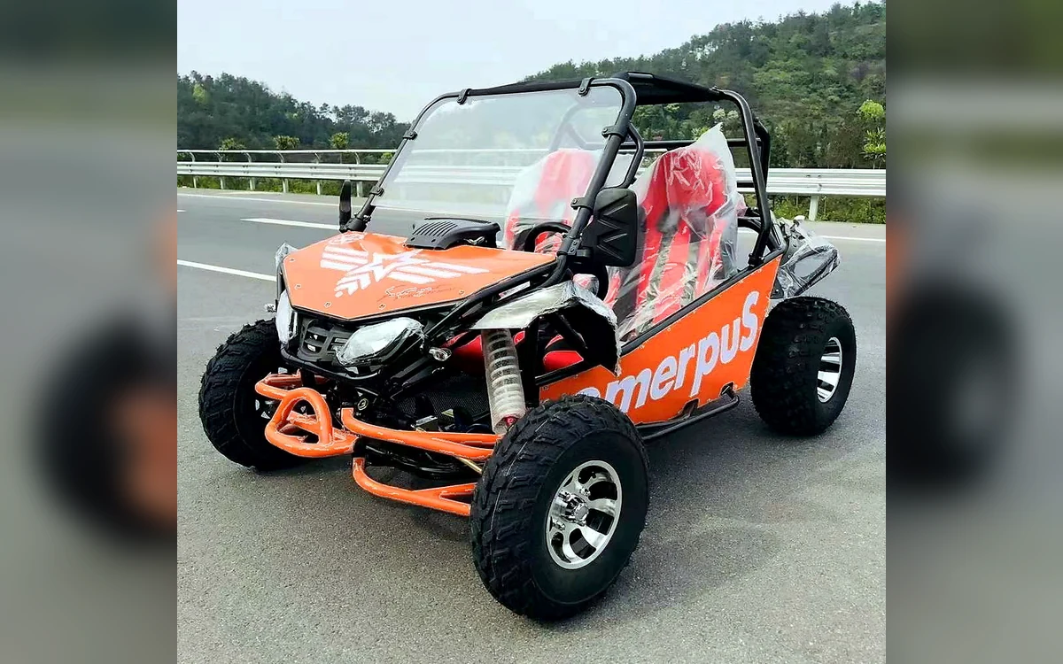 200cc Multi-Color Go-Kart