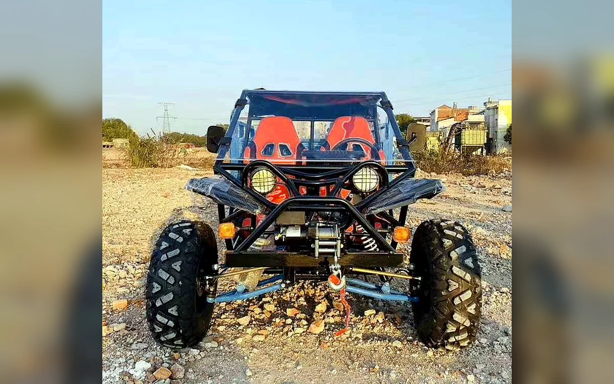 230CC Trailer Go-Kart angle 2