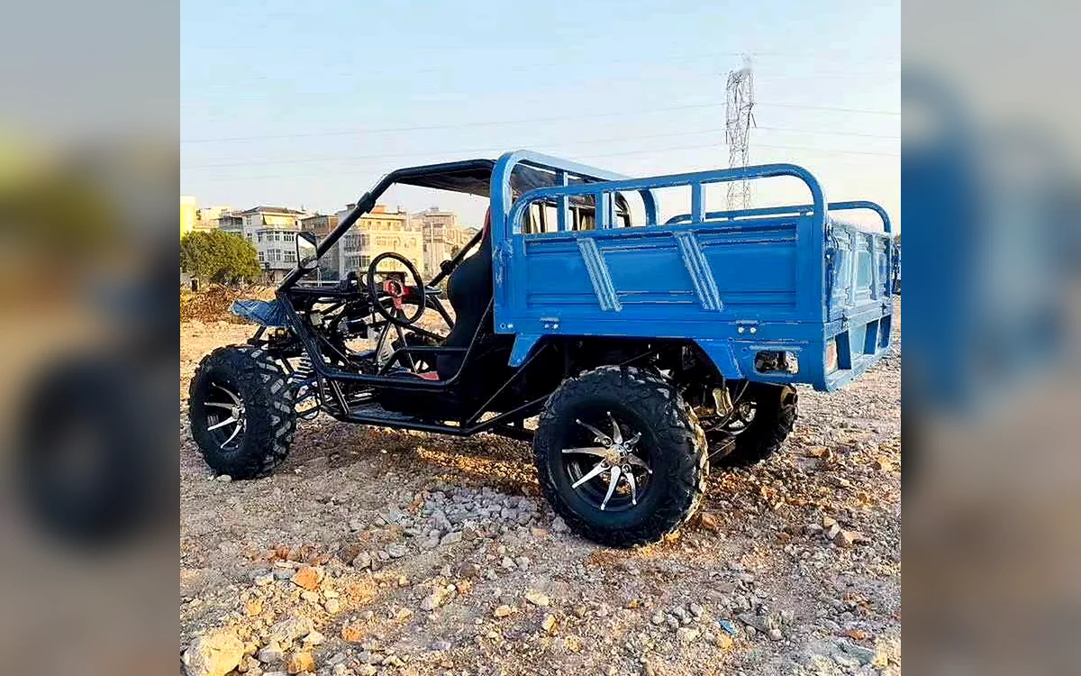 230CC Trailer Go-Kart angle 3