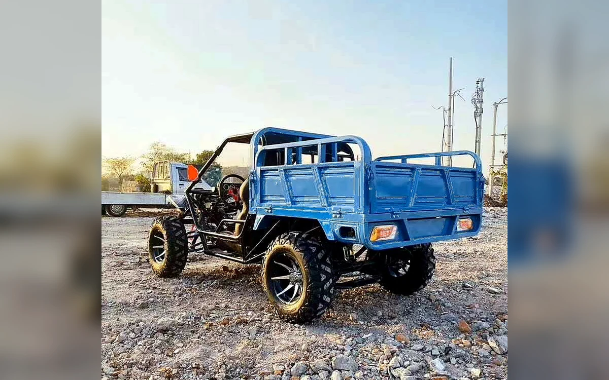 230CC Trailer Go-Kart angle 4